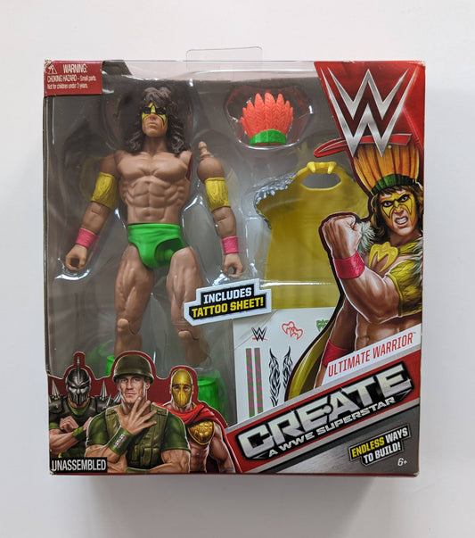 2016 WWE Mattel Create a WWE Superstar Series 2 Ultimate Warrior
