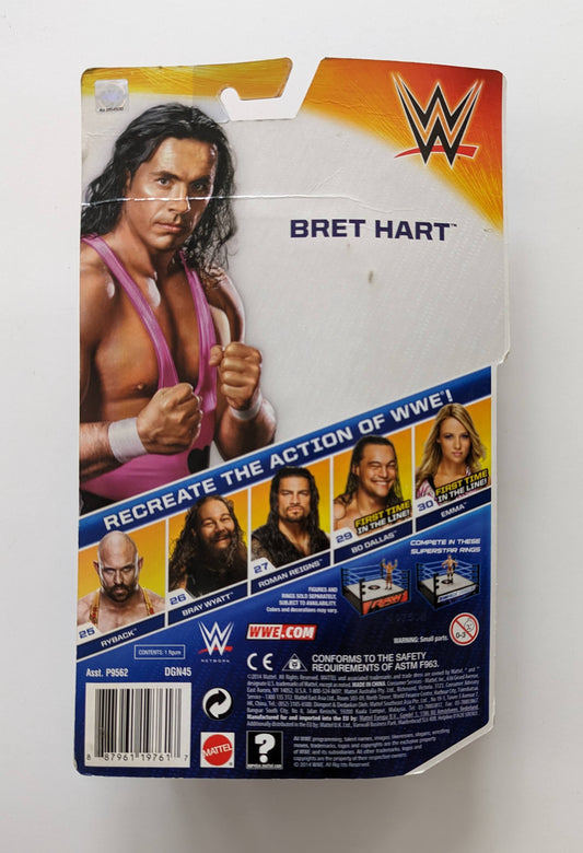 2015 WWE Mattel Basic Series 49 #28 Bret Hart