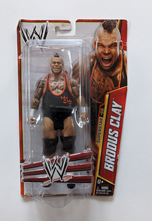 2013 WWE Mattel Basic Series 34 #66 Brodus Clay