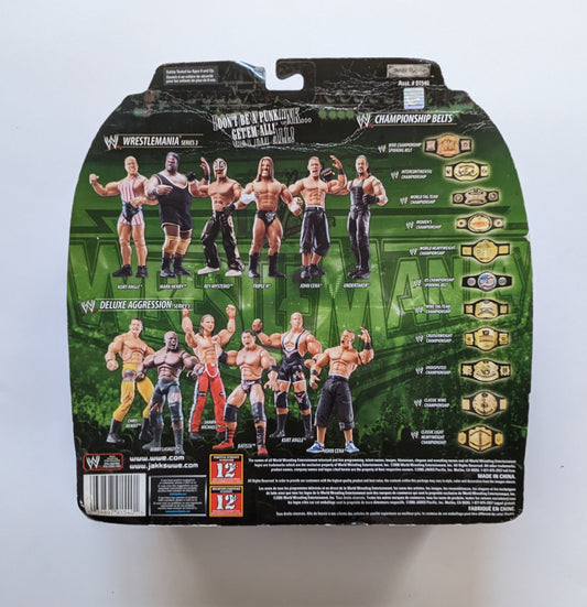 2006 WWE Jakks Pacific Ruthless Aggression Road to WrestleMania 22 2-Packs Series 3: Kurt Angle & Rey Mysterio