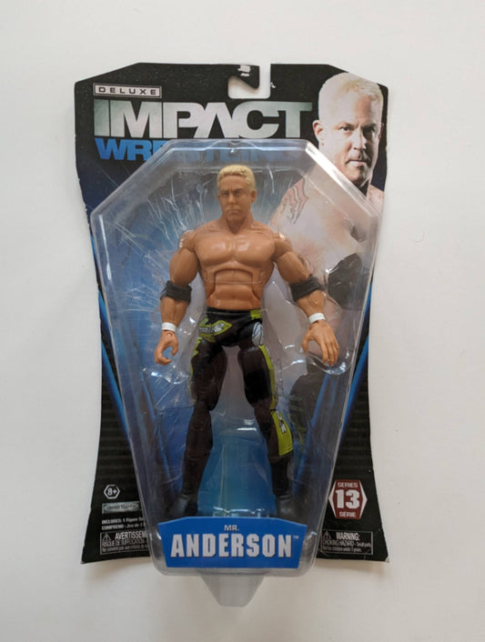 2015 TNA/Impact Wrestling Jakks Pacific Deluxe Impact! Series 13 Mr. Anderson