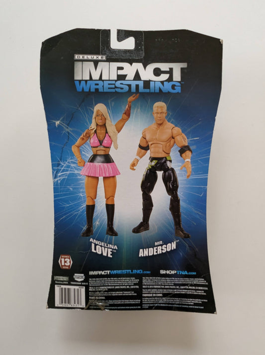 2015 TNA/Impact Wrestling Jakks Pacific Deluxe Impact! Series 13 Angelina Love