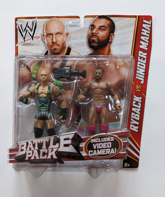 2013 WWE Mattel Basic Battle Packs Series 22 Ryback vs. Jinder Mahal