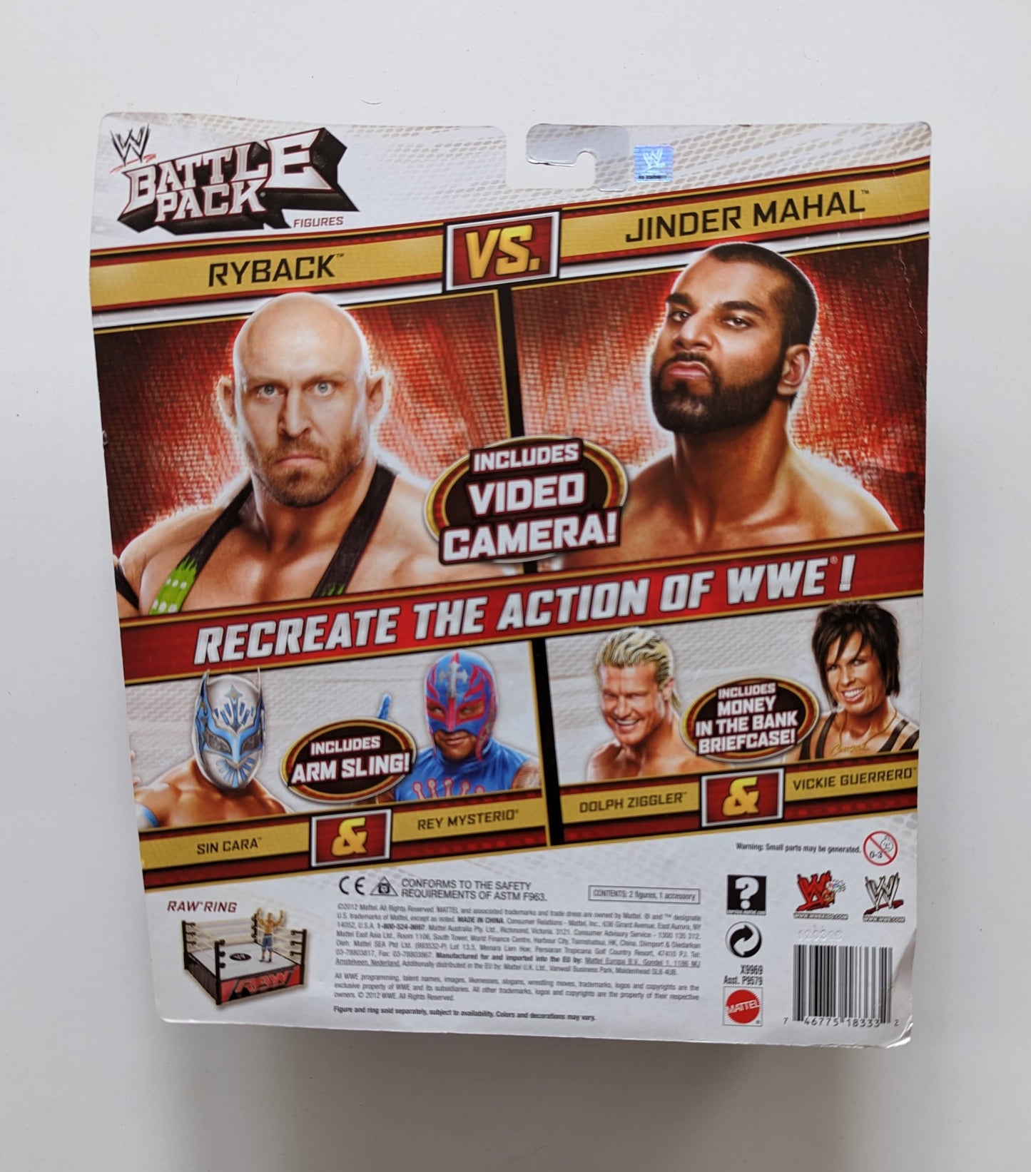 Ryback Vs Rey Jinder Mahal Vs Ryback
