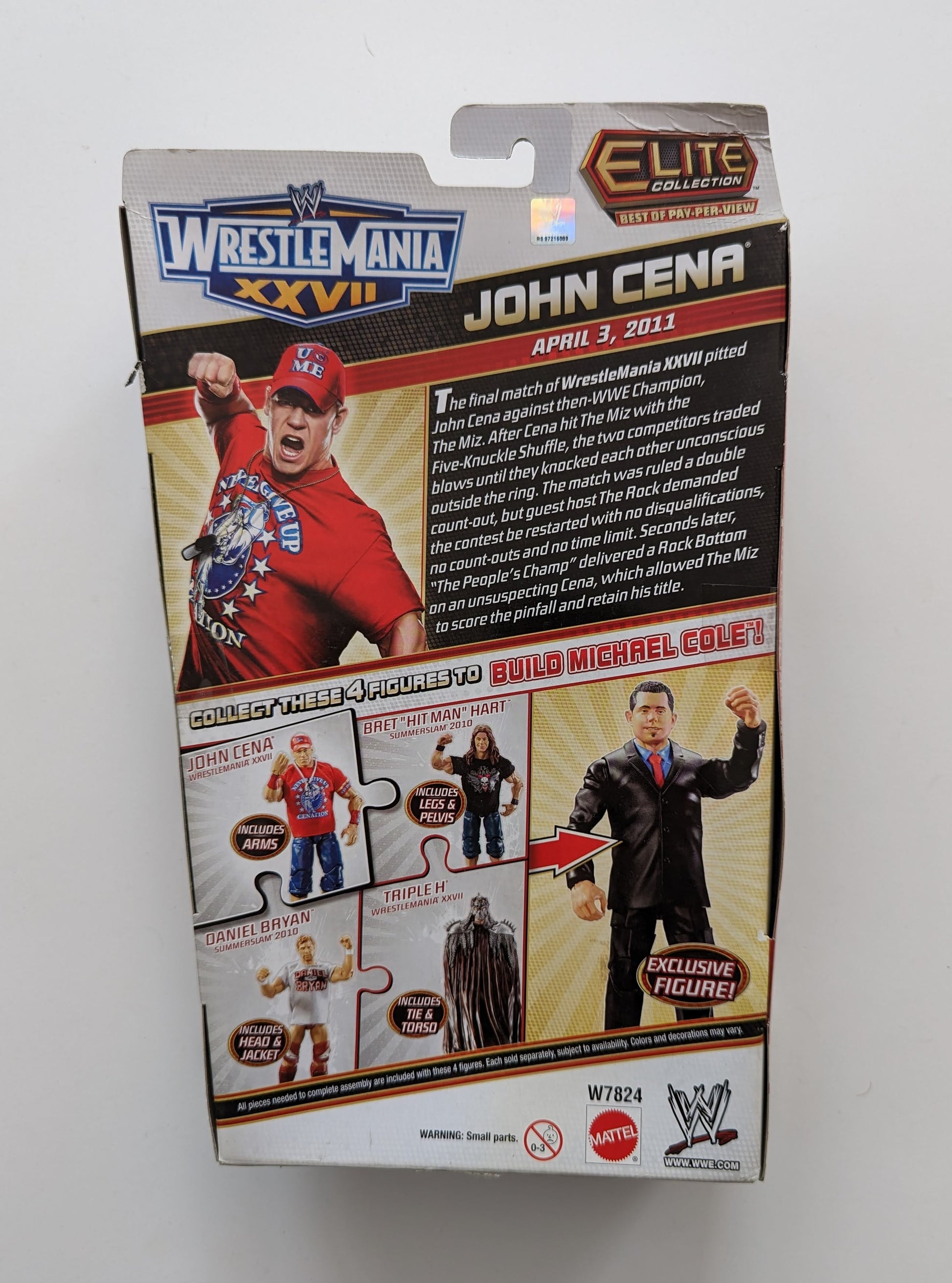 2012 WWE Mattel Elite Collection Best Of Pay-Per-View: 2011 John Cena ...