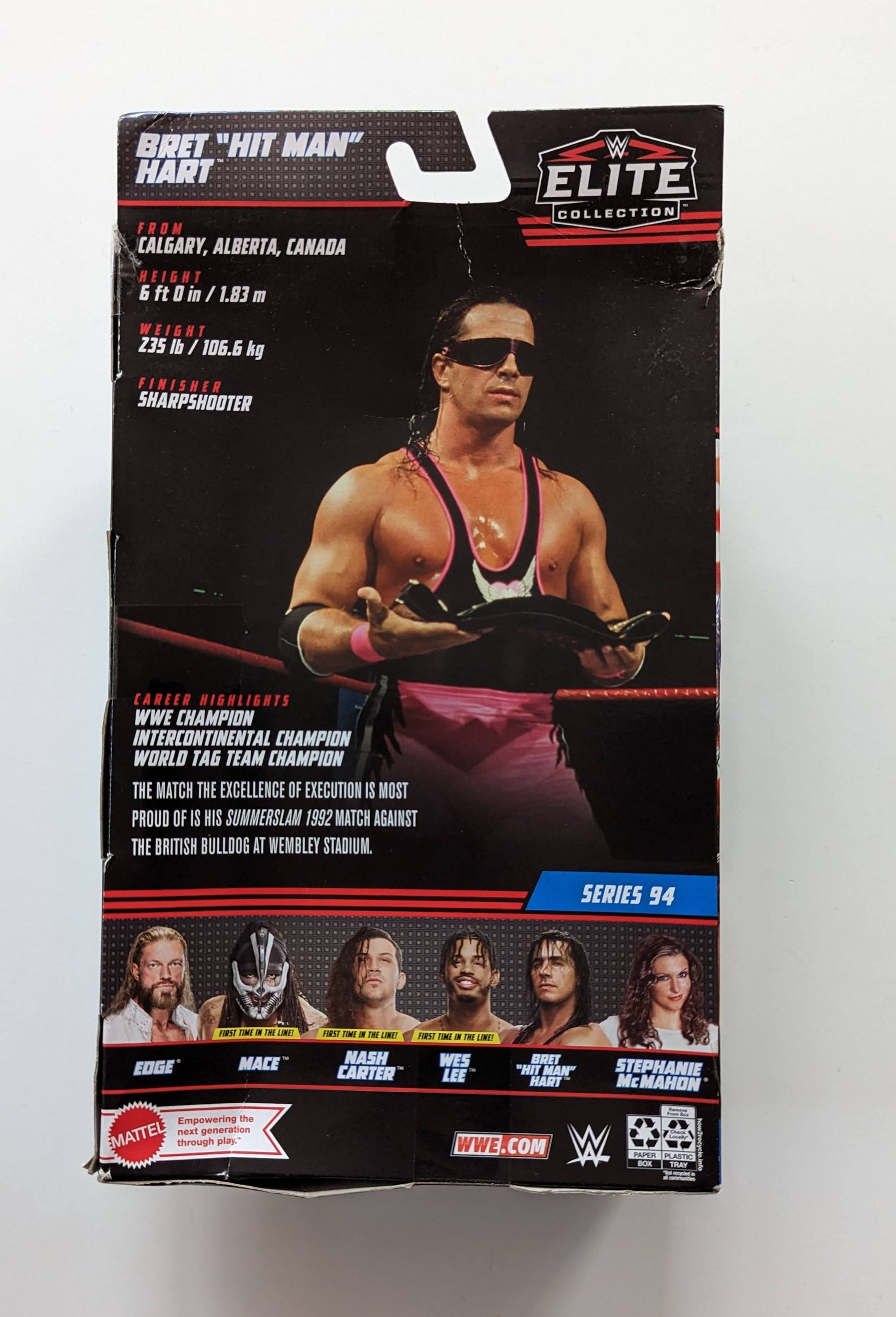 2022 WWE Mattel Elite Collection Series 94 Bret 