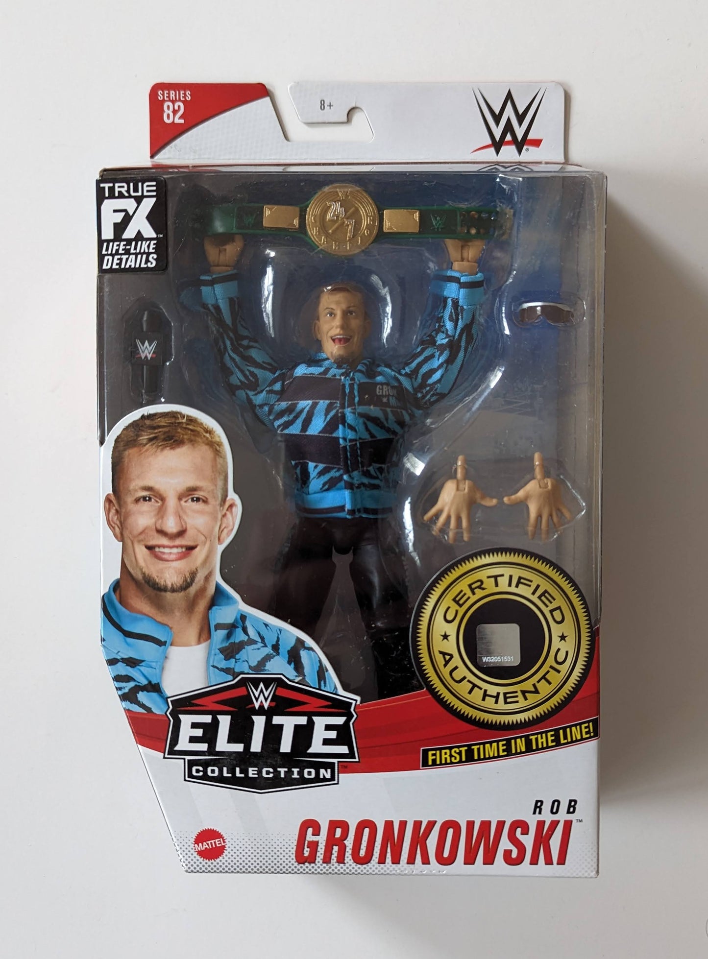2021 WWE Mattel Elite Collection Series 82 Rob Gronkowski