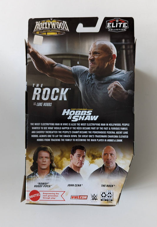 2021 WWE Mattel Elite Collection Hollywood Series 1 The Rock as Luke Hobbs [Exclusive]
