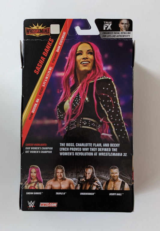 2019 WWE Mattel Elite Collection WrestleMania 35 Sasha Banks