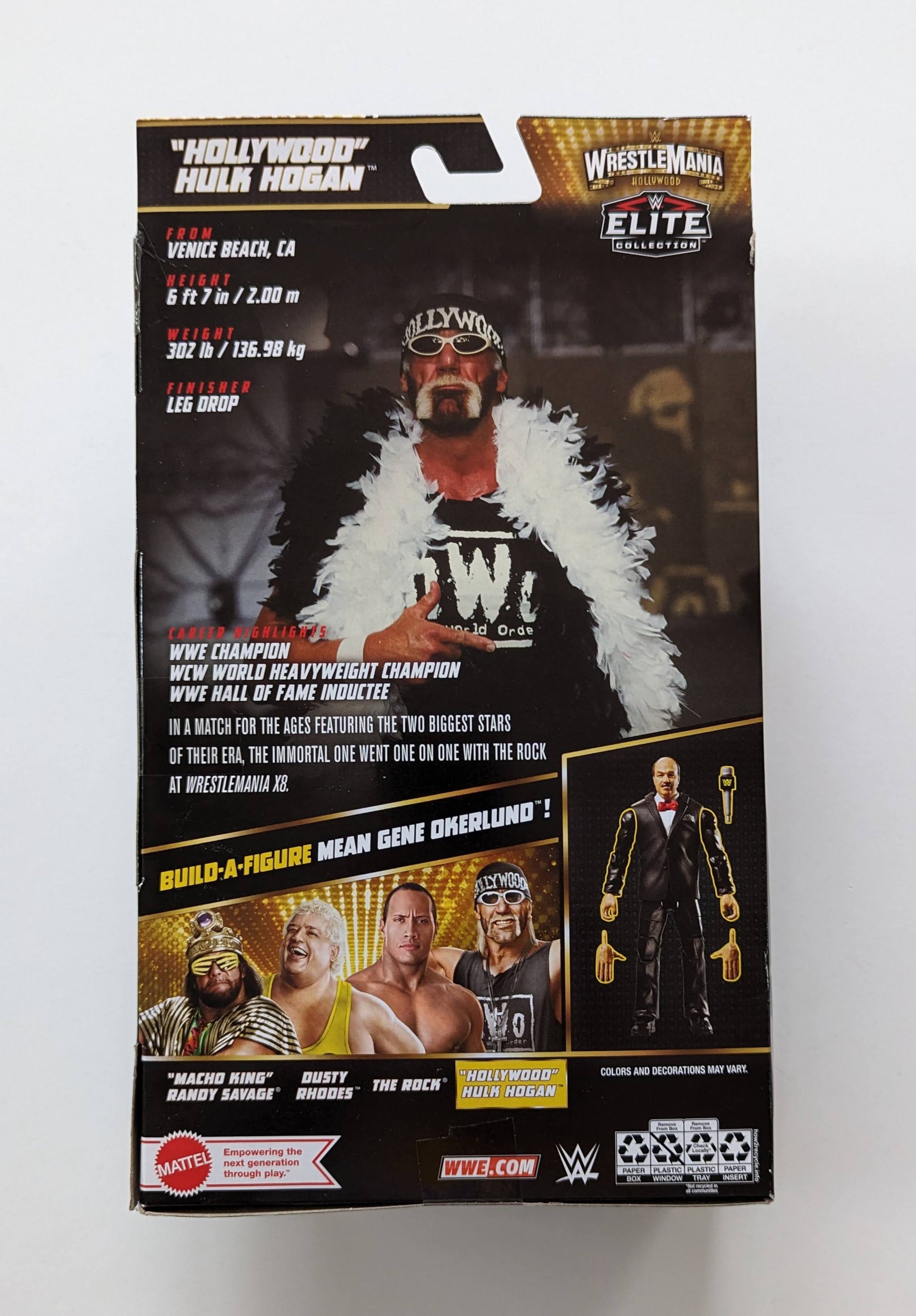 WWE Wrestle Mania Hollywood: Elite Collection Figures Assortment
