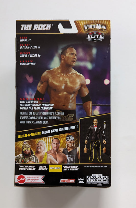 2022 WWE Mattel Elite Collection WrestleMania Hollywood The Rock