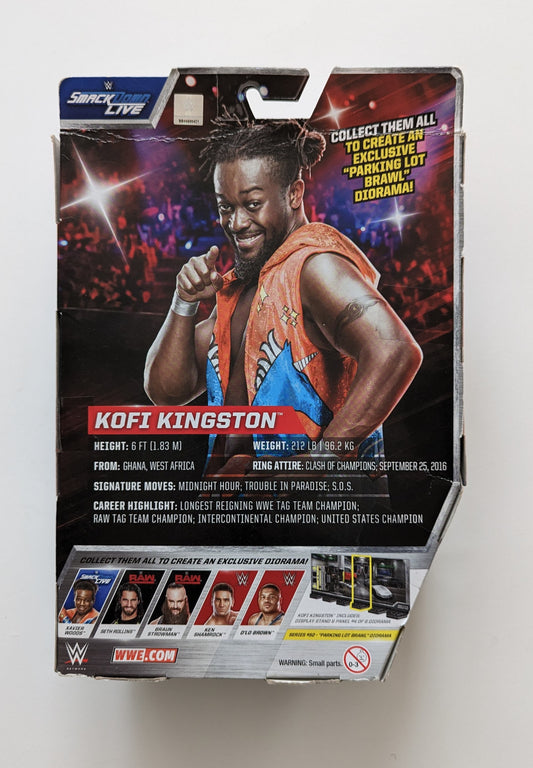 2017 WWE Mattel Elite Collection Series 52 Kofi Kingston