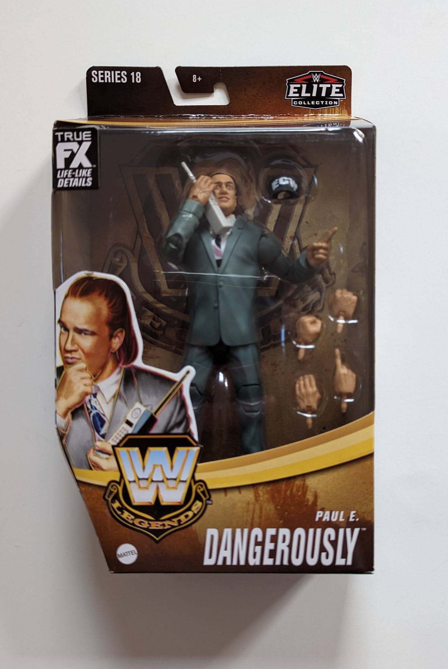 2023 WWE Mattel Elite Collection Legends Series 18 Paul E. Dangerously [Exclusive]