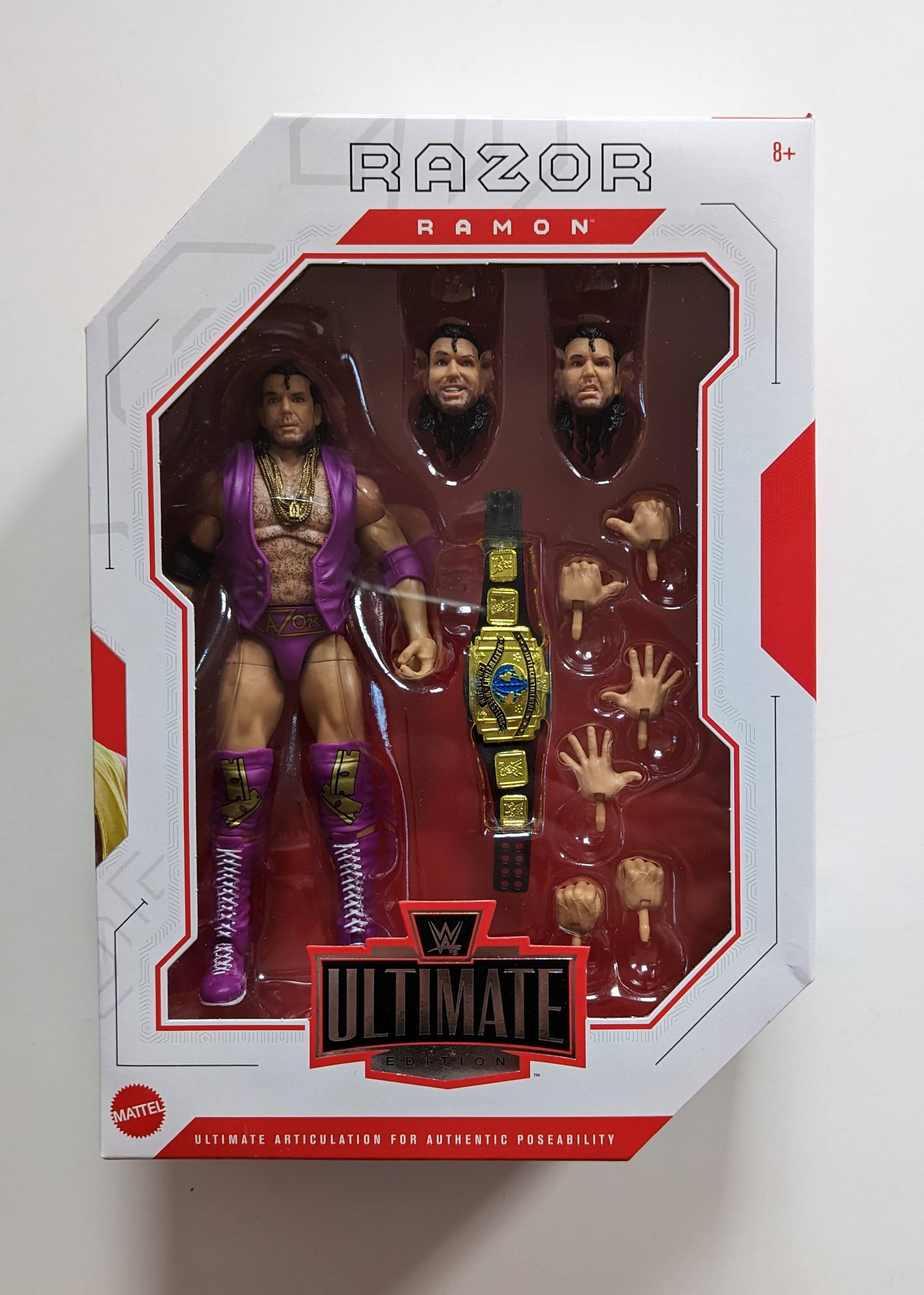 Razor Ramon Ultimate 2023 WWE Mattel Ultimate Edition Series 16 Razor Ramon [Chase ...