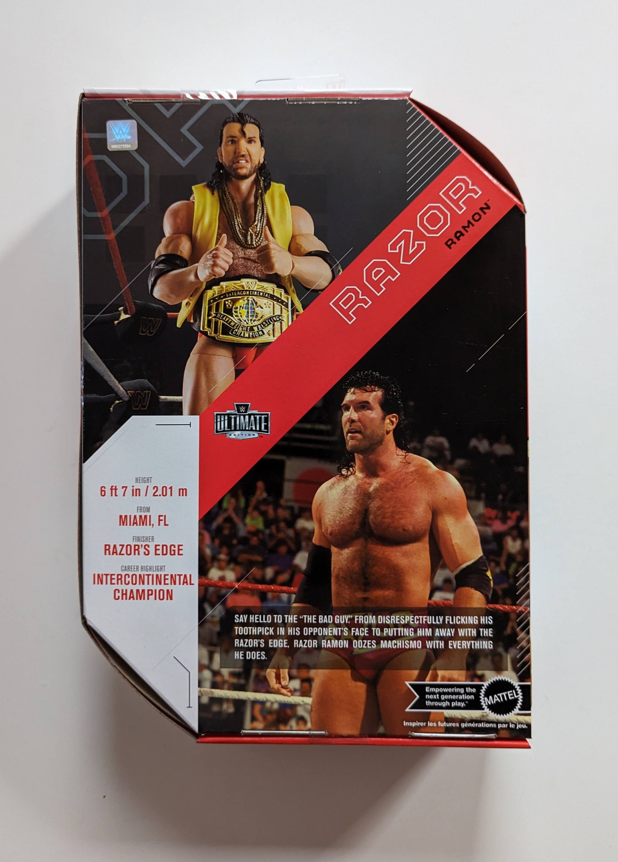Razon Ramon Ultimate 2023 WWE Mattel Ultimate Edition Series 16 Razor Ramon [Chase ...