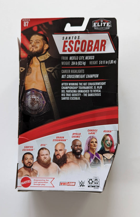 2021 WWE Mattel Elite Collection Series 87 Santos Escobar