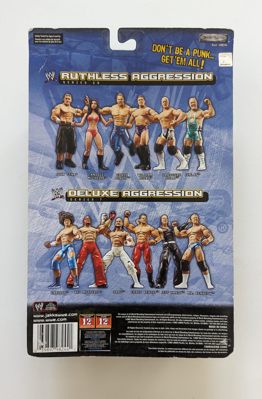 2007 WWE Jakks Pacific Ruthless Aggression Road to WrestleMania 23 Series 2 CM Punk