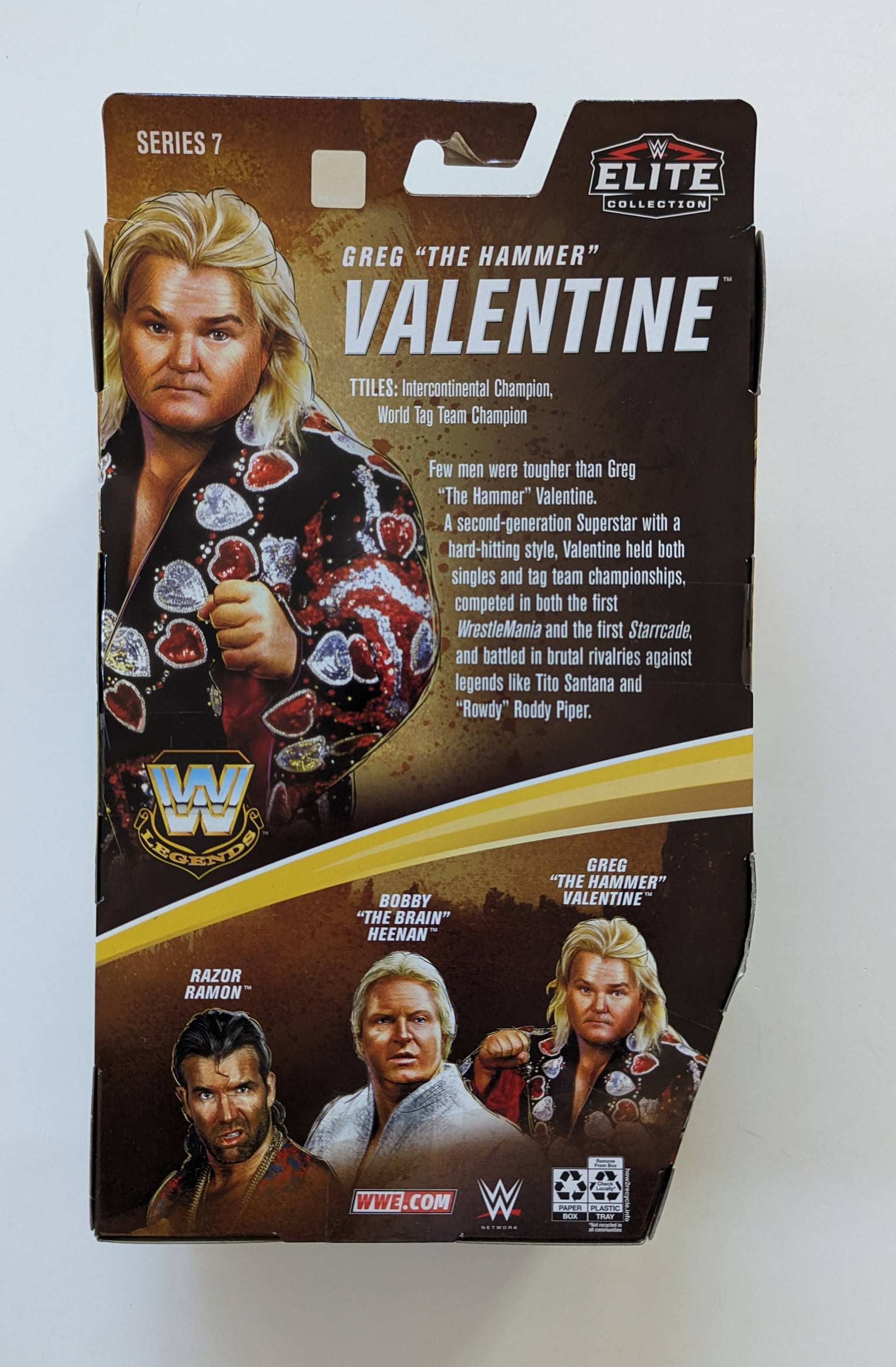 2020 WWE Mattel Elite Collection Legends Series 7 Greg The Hammer Va –  Wrestling Figure Database