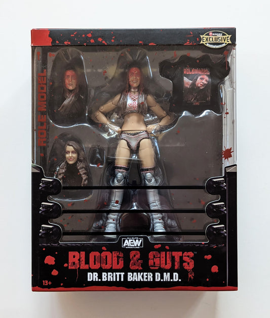 2022 AEW Jazwares Unrivaled Collection Ringside Exclusive #61 "Blood & Guts: Lights-Out Match": Dr. Britt Baker D.M.D.