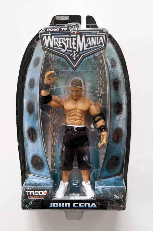 2006 WWE Jakks Pacific Ruthless Aggression Road to WrestleMania 22 Series 2 John Cena