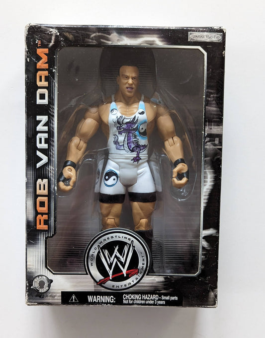 2004 WWE Jakks Pacific Boxed Limited Edition Rob Van Dam