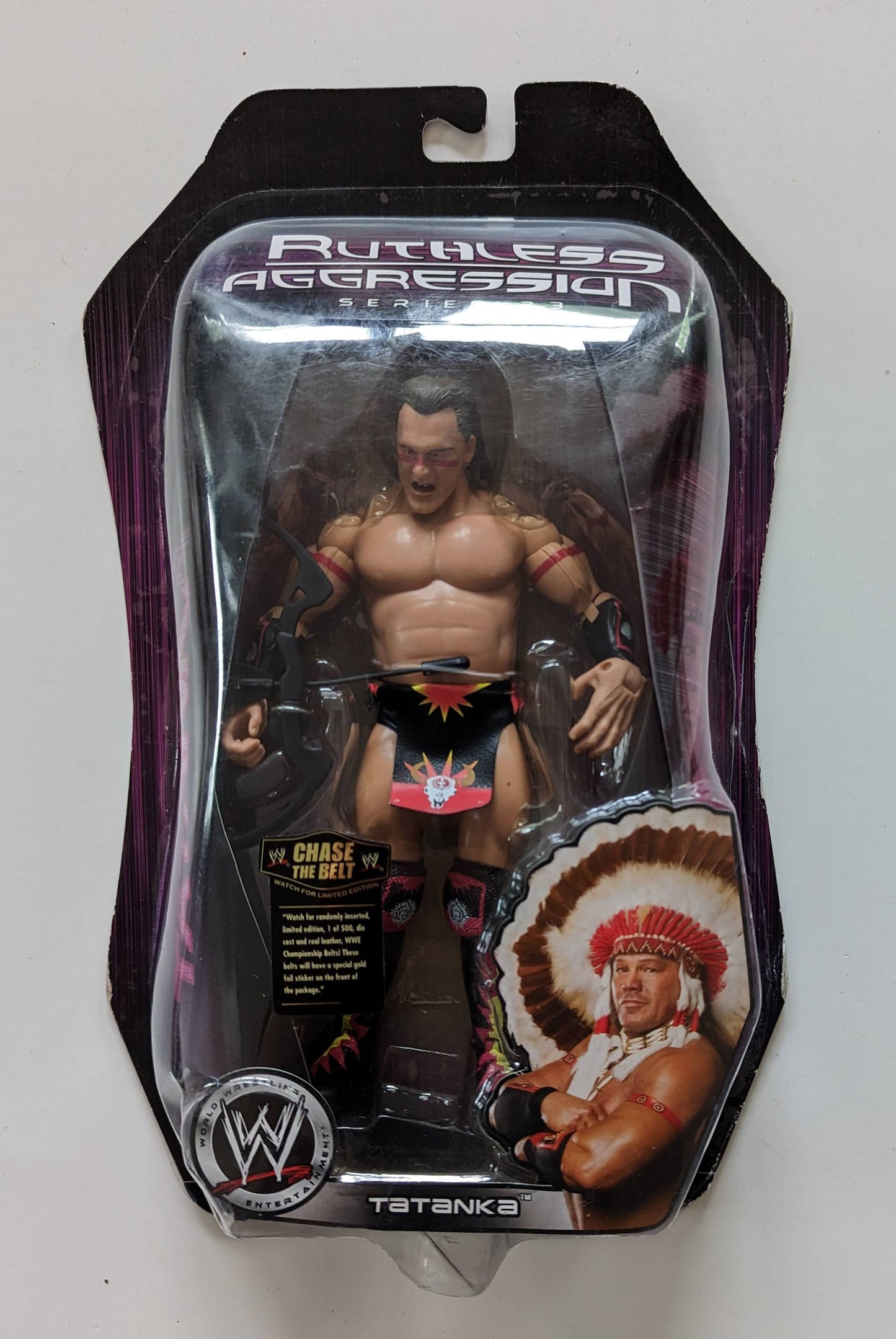 2006 WWE Jakks Pacific Ruthless Aggression Series 23 Tatanka