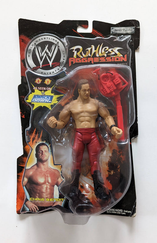 2003 WWE Jakks Pacific Ruthless Aggression Series 4 Chris Benoit