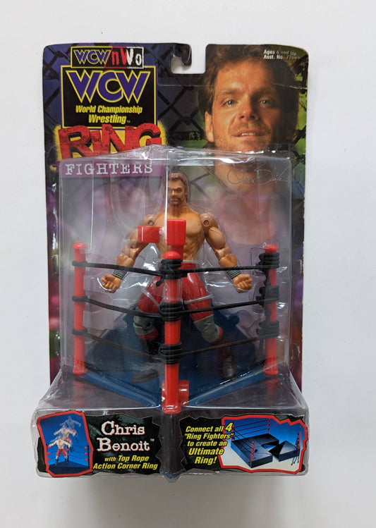 1999 WCW Toy Biz Ring Fighters Chris Benoit [With Red Tights]