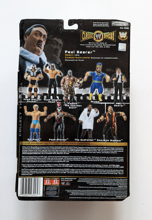 2006 WWE Jakks Pacific Classic Superstars Series 9 Paul Bearer
