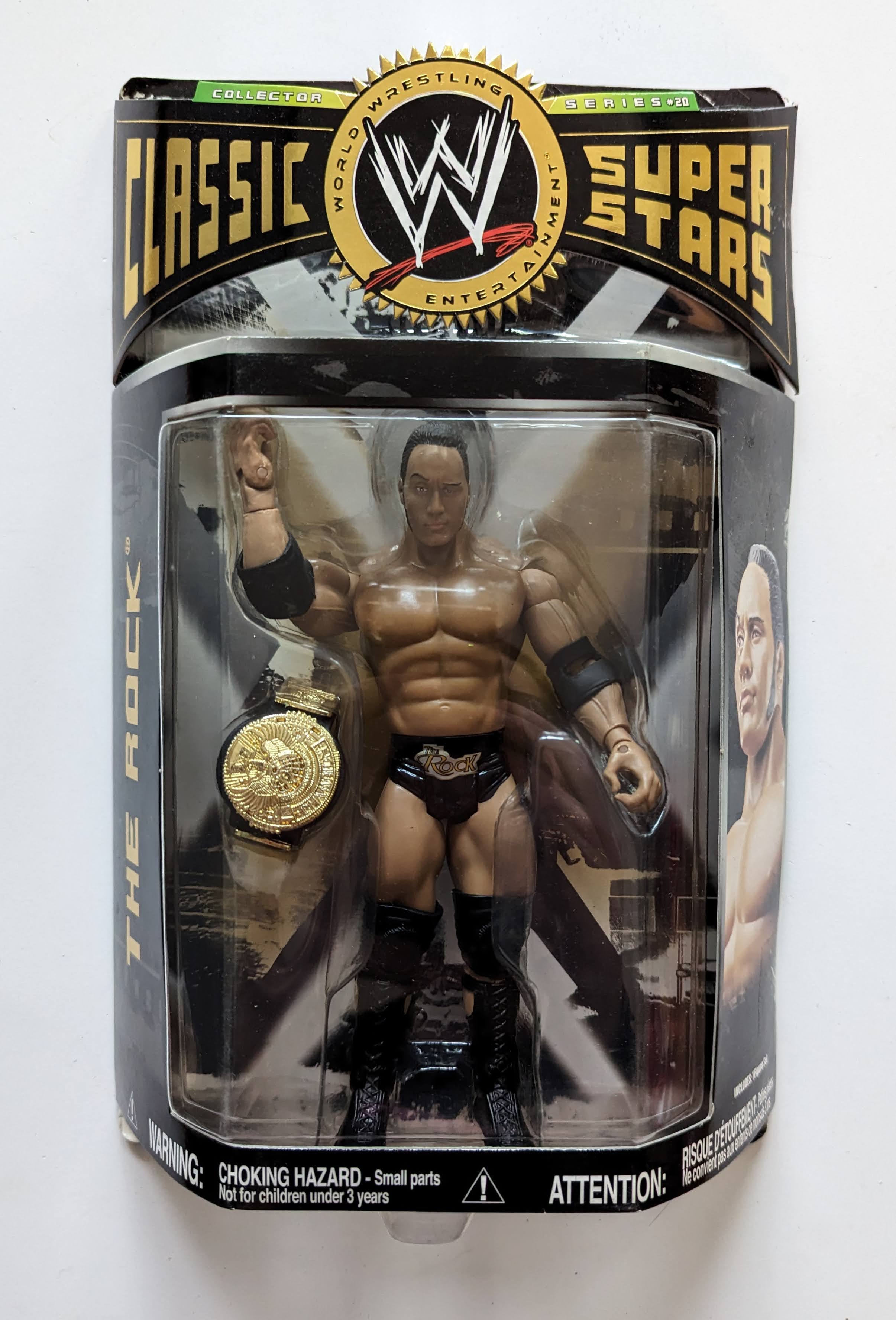 2008 WWE Jakks Pacific Classic Superstars Series 20 The Rock ...