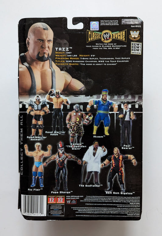 2006 WWE Jakks Pacific Classic Superstars Ringside Exclusive Tazz [Without Towel Wrapped]