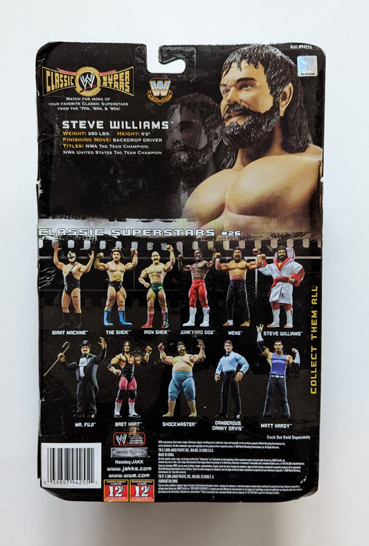2009 WWE Jakks Pacific Classic Superstars Series 26 Steve Williams