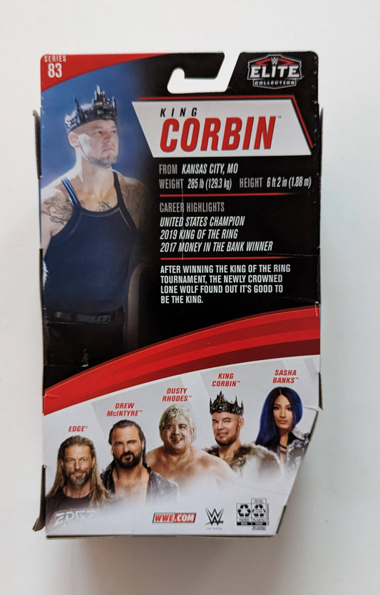 2021 WWE Mattel Elite Collection Series 83 King Corbin