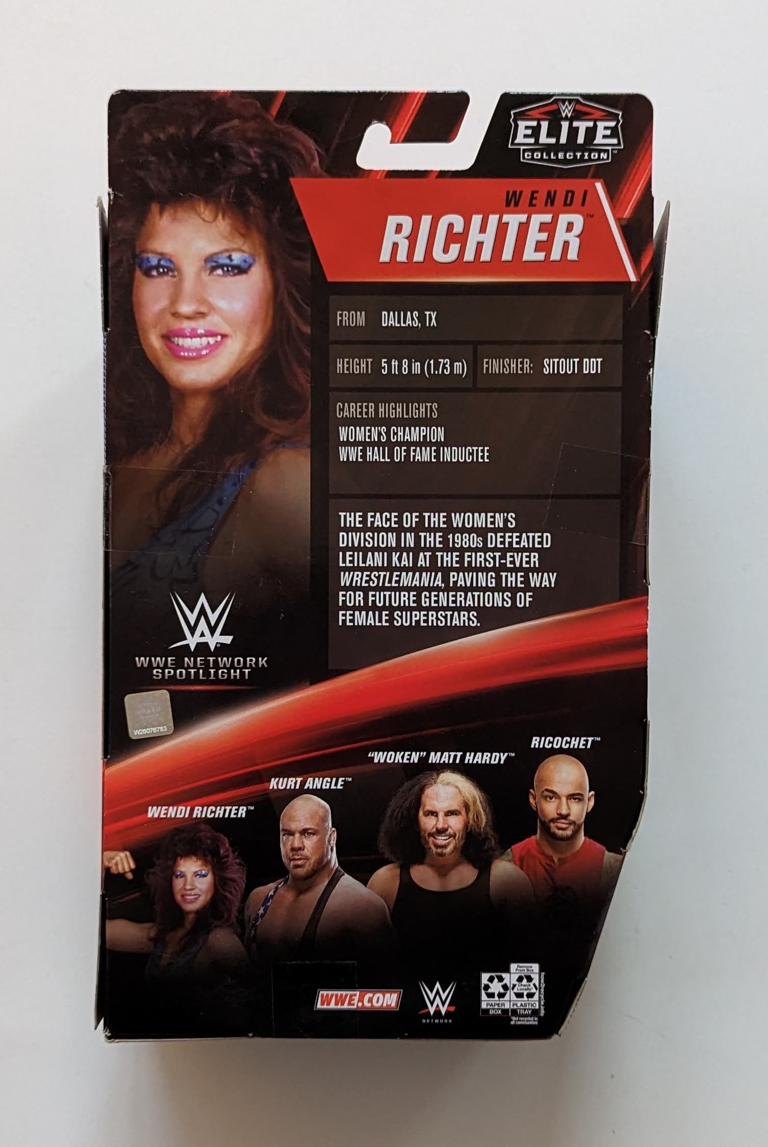 レスターシティリーグウィナーフィギュア 2020 WWE Mattel Elite Collection Network Spotlight Series 3 Wendi