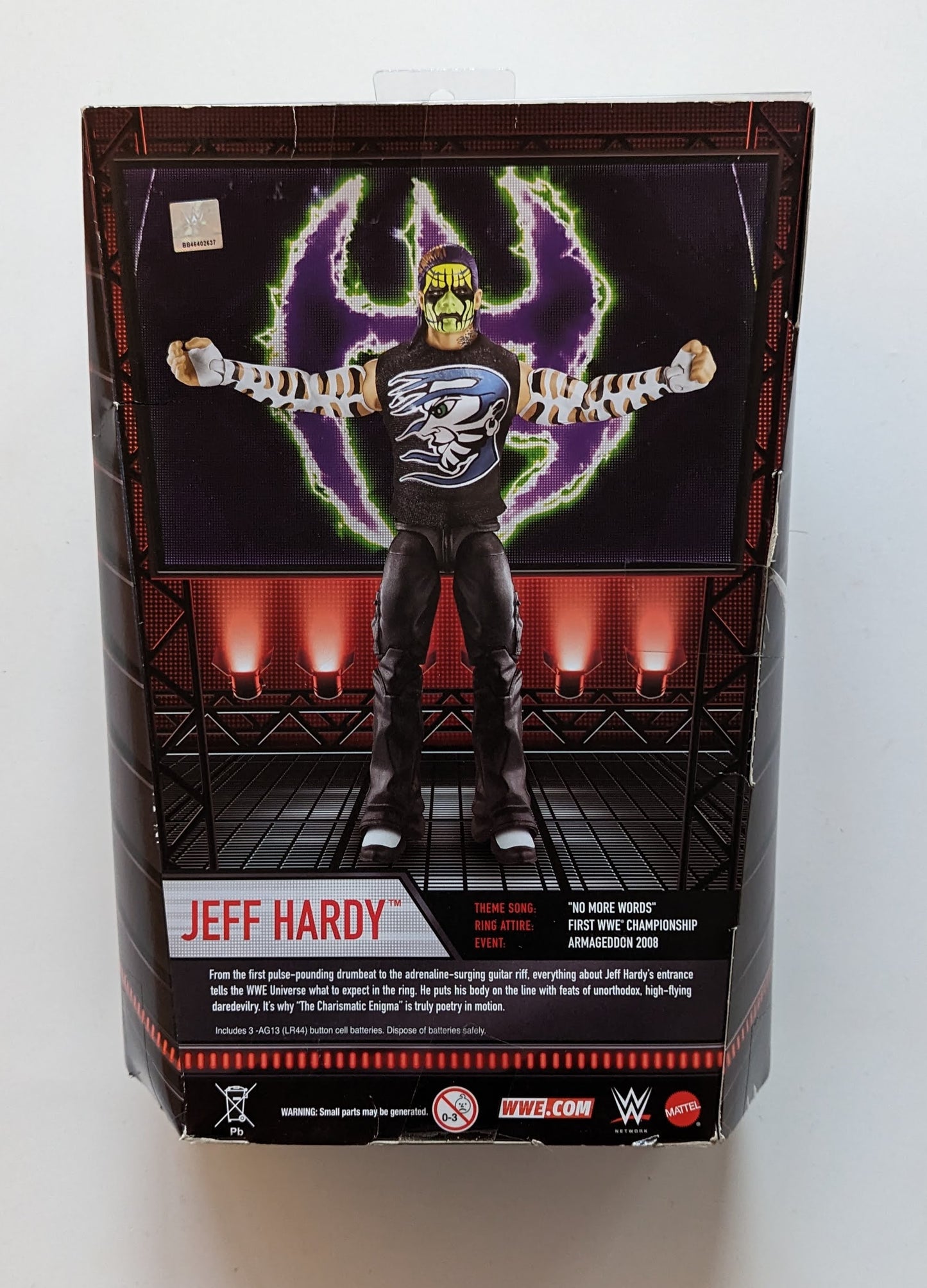 2018 WWE Mattel Elite Collection Entrance Greats Series 1 Jeff Hardy