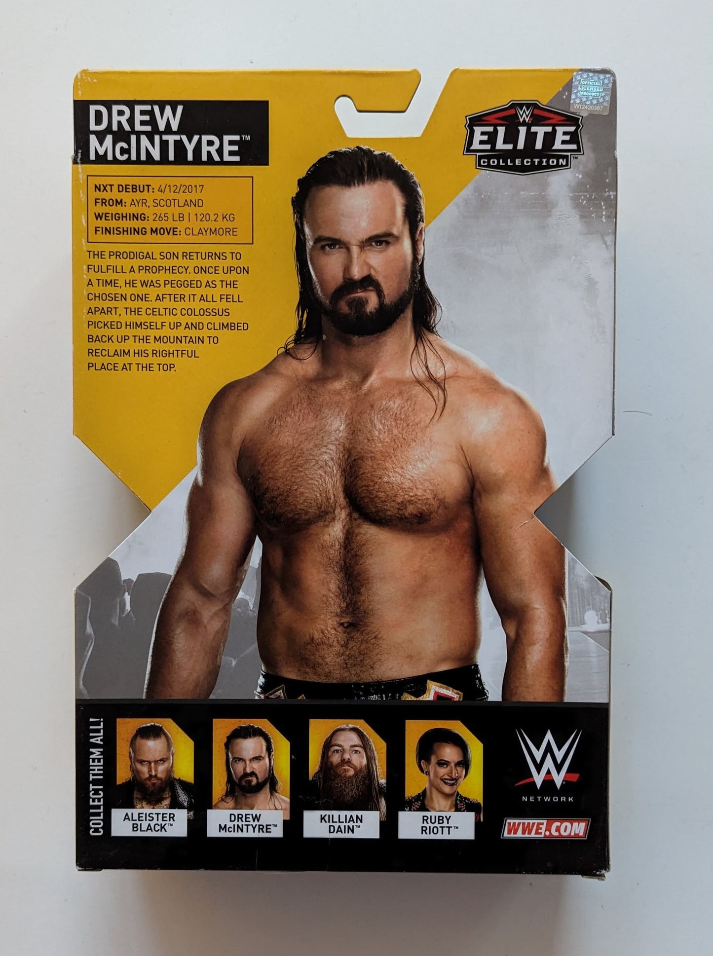 2018 WWE Mattel Elite Collection NXT Takeover Series 4 Drew McIntyre [Exclusive]