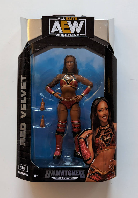 2022 AEW Jazwares Unmatched Collection Series 5 #38 Red Velvet