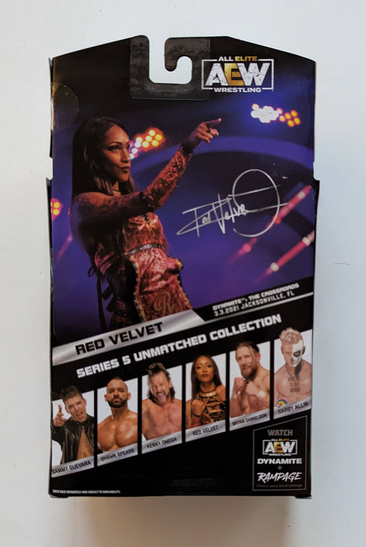 2022 AEW Jazwares Unmatched Collection Series 5 #38 Red Velvet