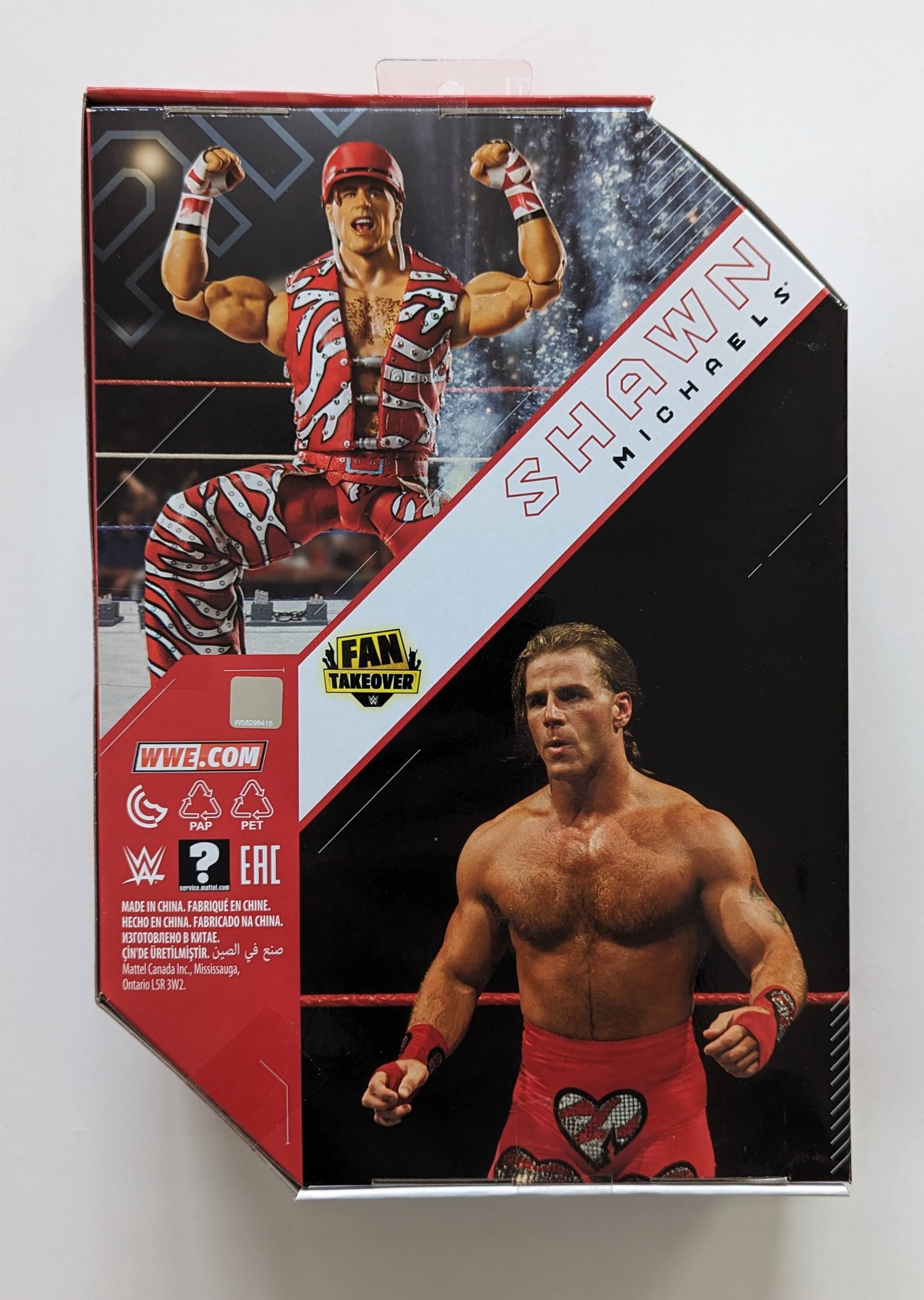 2022 WWE Mattel Ultimate Edition Fan Takeover Shawn Michaels [Exclusiv ...