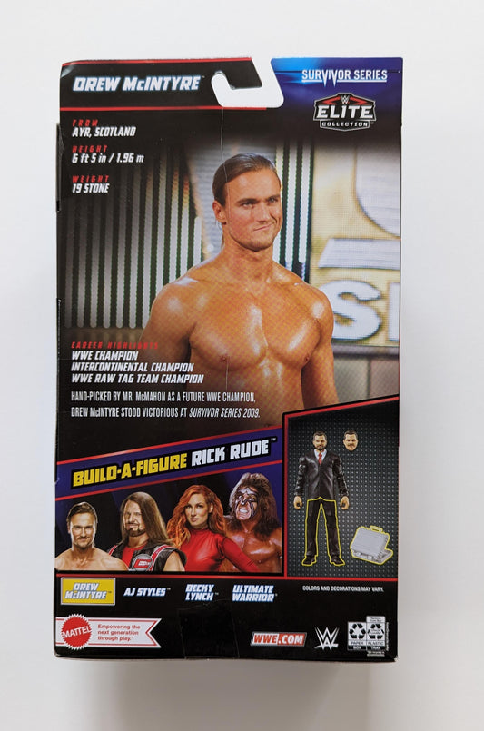 2022 WWE Mattel Elite Collection Survivor Series 5 Drew McIntyre