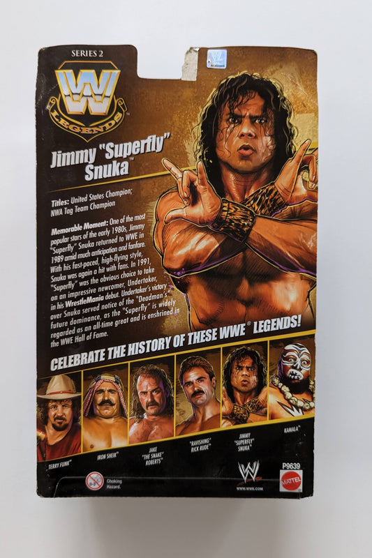 2010 WWE Mattel Elite Collection Legends Series 2 Jimmy "Superfly" Snuka