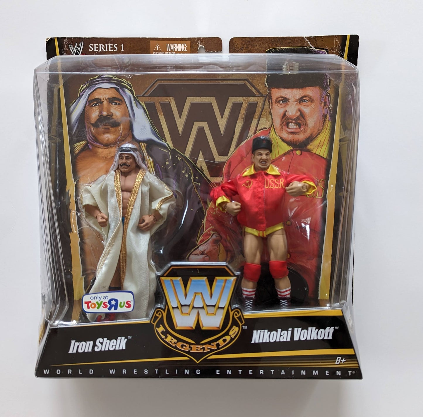 2010 WWE Mattel Elite Collection Legends Multipack: Iron Sheik & Nikolai Volkoff [Exclusive]