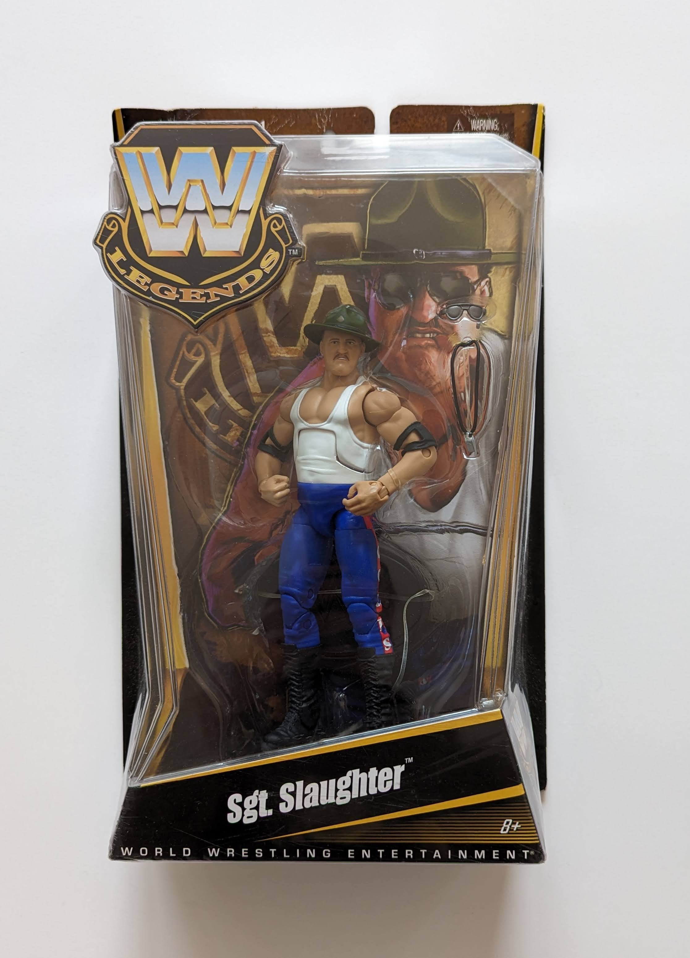 2010 WWE Mattel Elite Collection Legends Series 1 Sgt. Slaughter ...