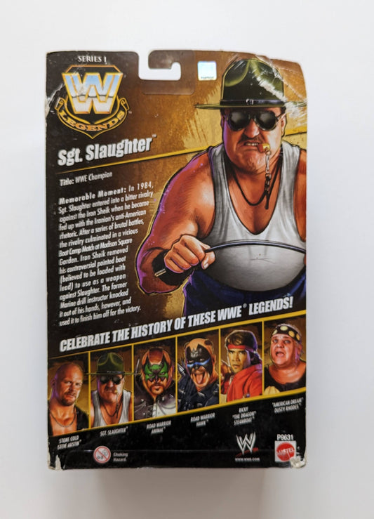 2010 WWE Mattel Elite Collection Legends Series 1 Sgt. Slaughter