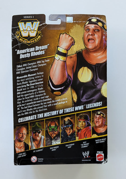 2010 WWE Mattel Elite Collection Legends Series 1 "American Dream" Dusty Rhodes