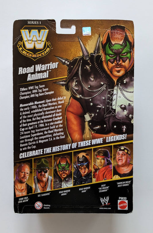 2010 WWE Mattel Elite Collection Legends Series 1 Road Warrior Animal