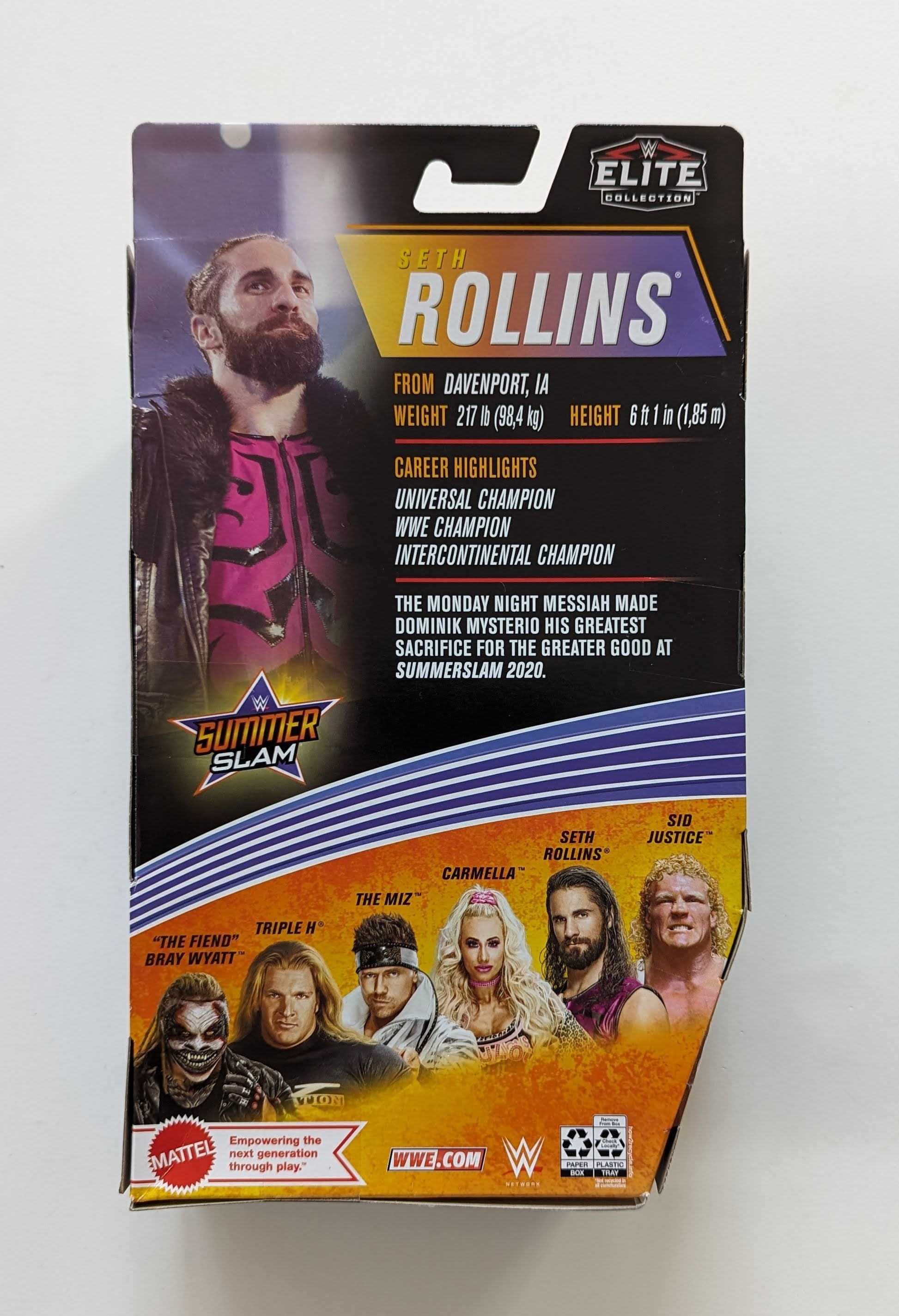 2021 WWE Mattel Elite Collection Series 86 Seth Rollins
