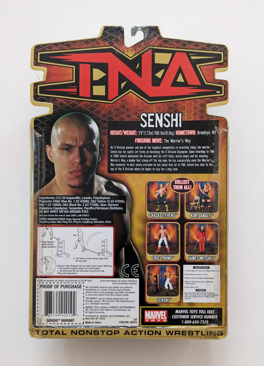 2007 Total Nonstop Action [TNA] Marvel Toys Series 8 Senshi [With Black Tights]