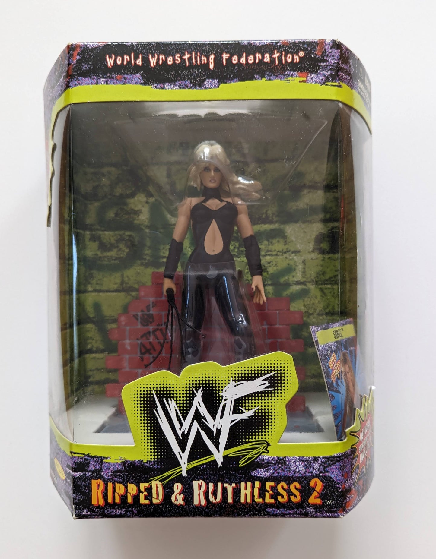 1998 WWF Jakks Pacific Ripped & Ruthless Series 2 Sable