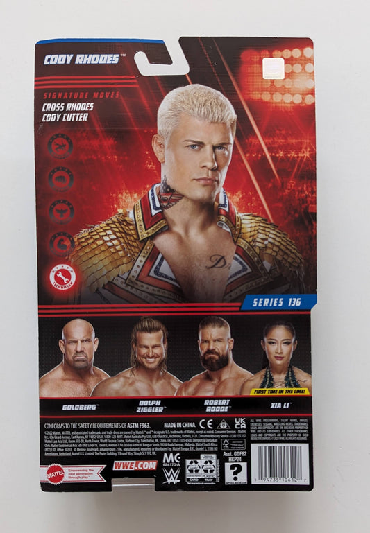 2022 WWE Mattel Basic Series 136 Cody Rhodes